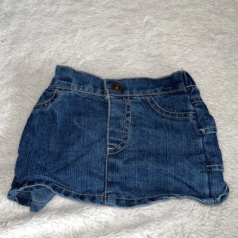 (3 for $10) Circo 3 months jean skirt